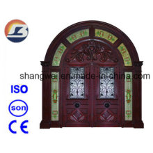 Exterior Meranti Solid Wooden Door